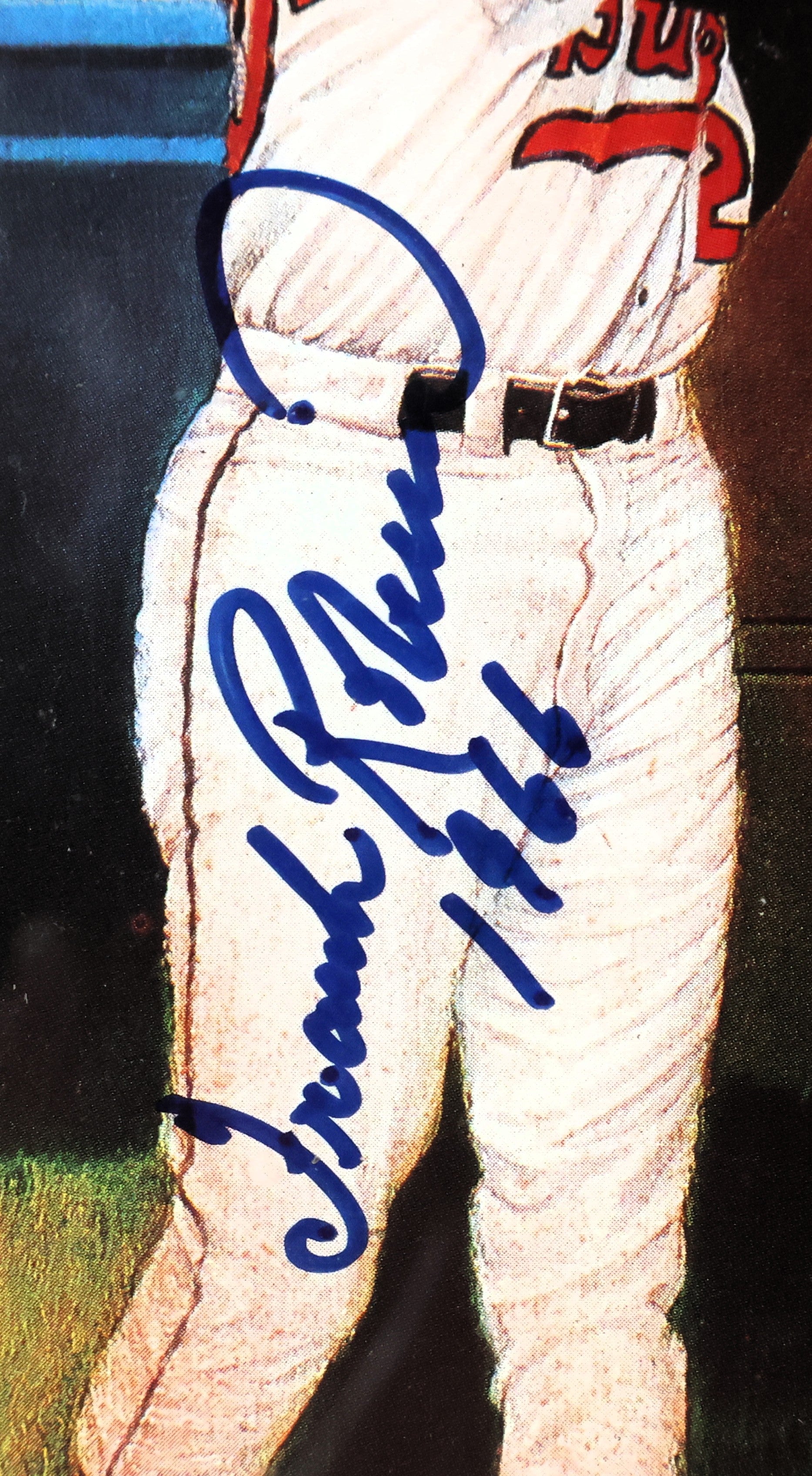 Triple Crown Winners (Robinson, Williams, Mantle, Yastrzemski) Autographed 11x14 Photo Framed PSA LOA