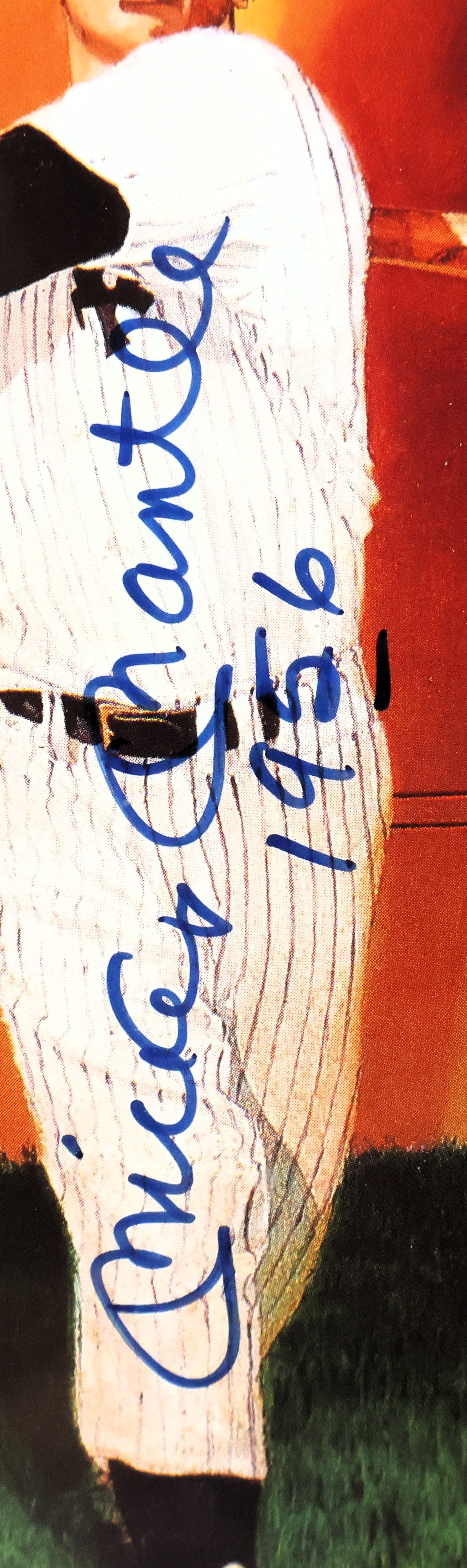 Triple Crown Winners (Robinson, Williams, Mantle, Yastrzemski) Autographed 11x14 Photo Framed PSA LOA