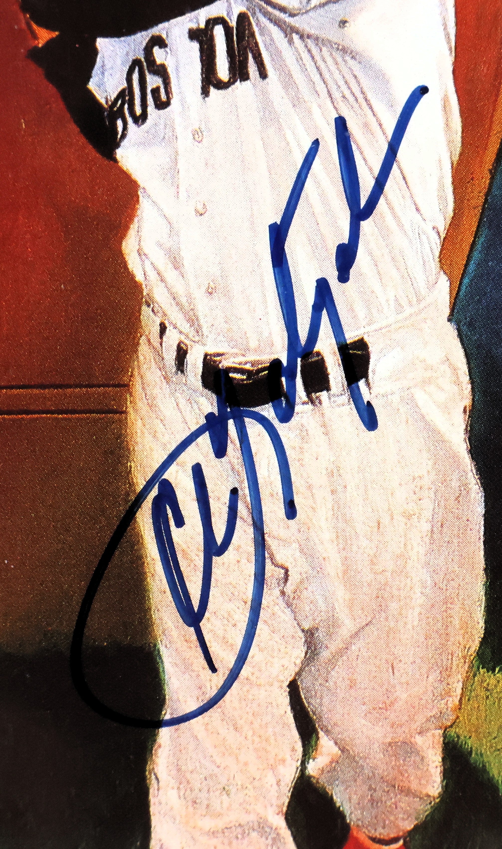 Triple Crown Winners (Robinson, Williams, Mantle, Yastrzemski) Autographed 11x14 Photo Framed PSA LOA