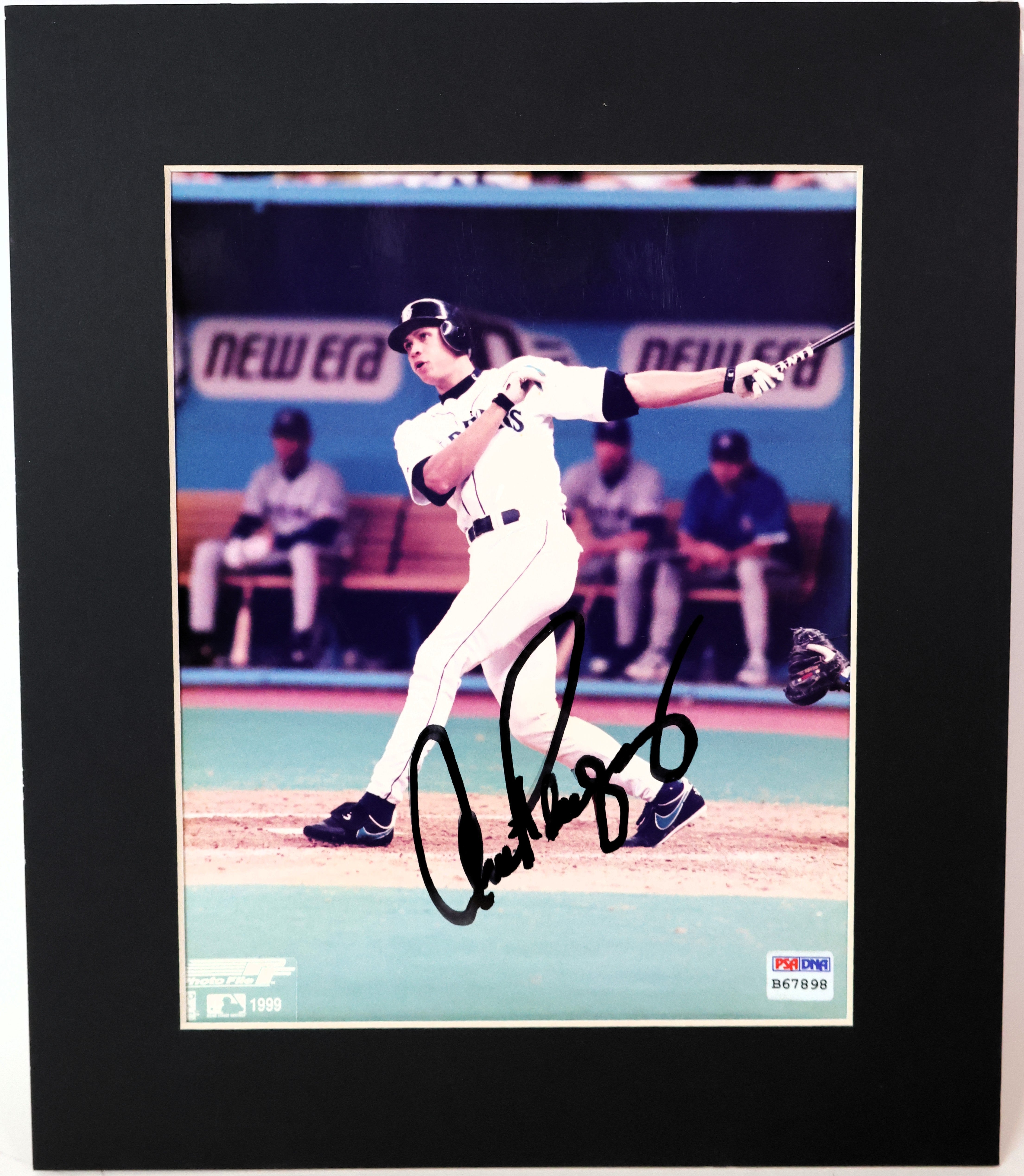 Alex Rodriguez Autographed 8x10 Photo Matted PSA COA