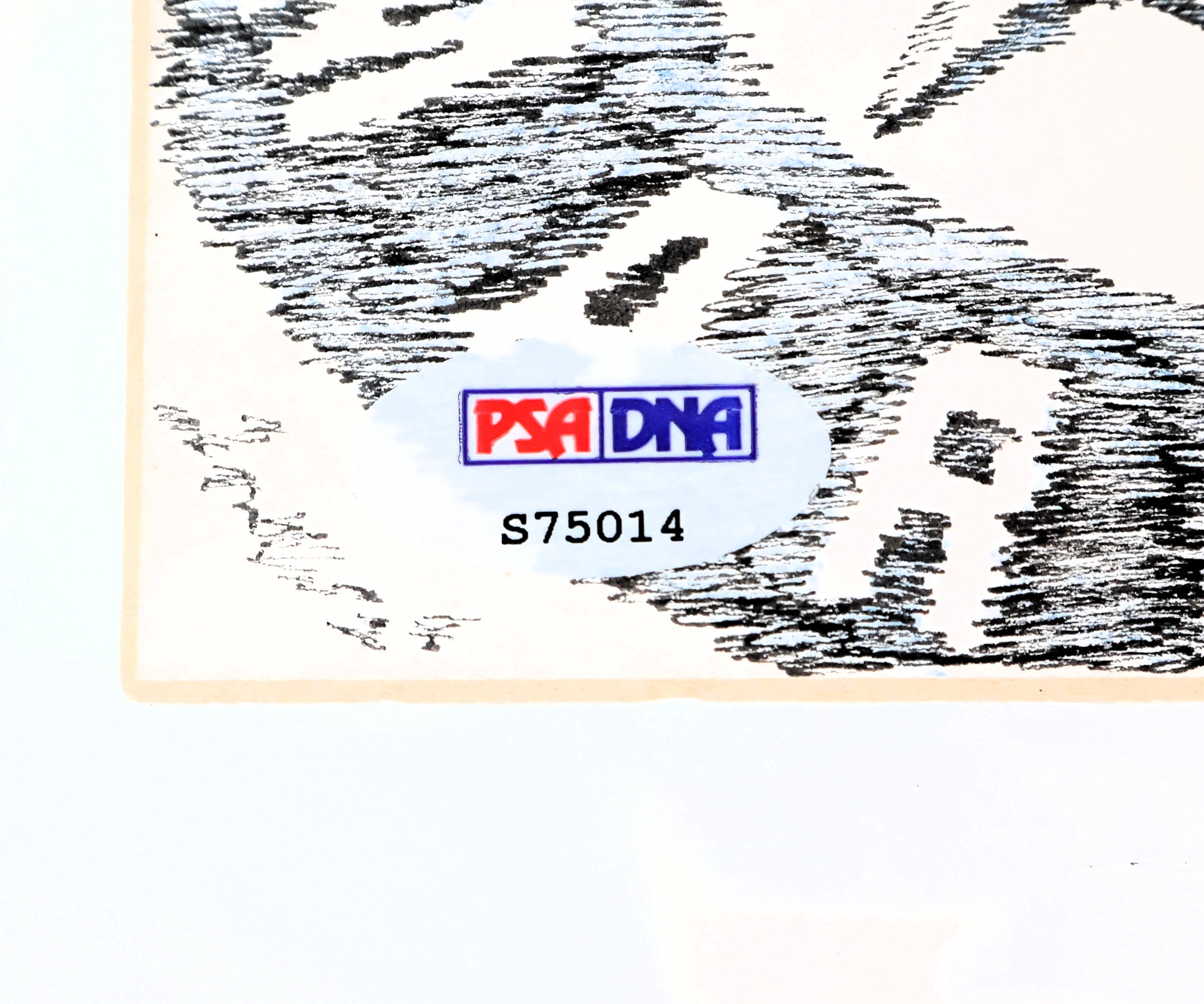 Alex Rodriguez Autographed 11x14 Canvas PSA COA