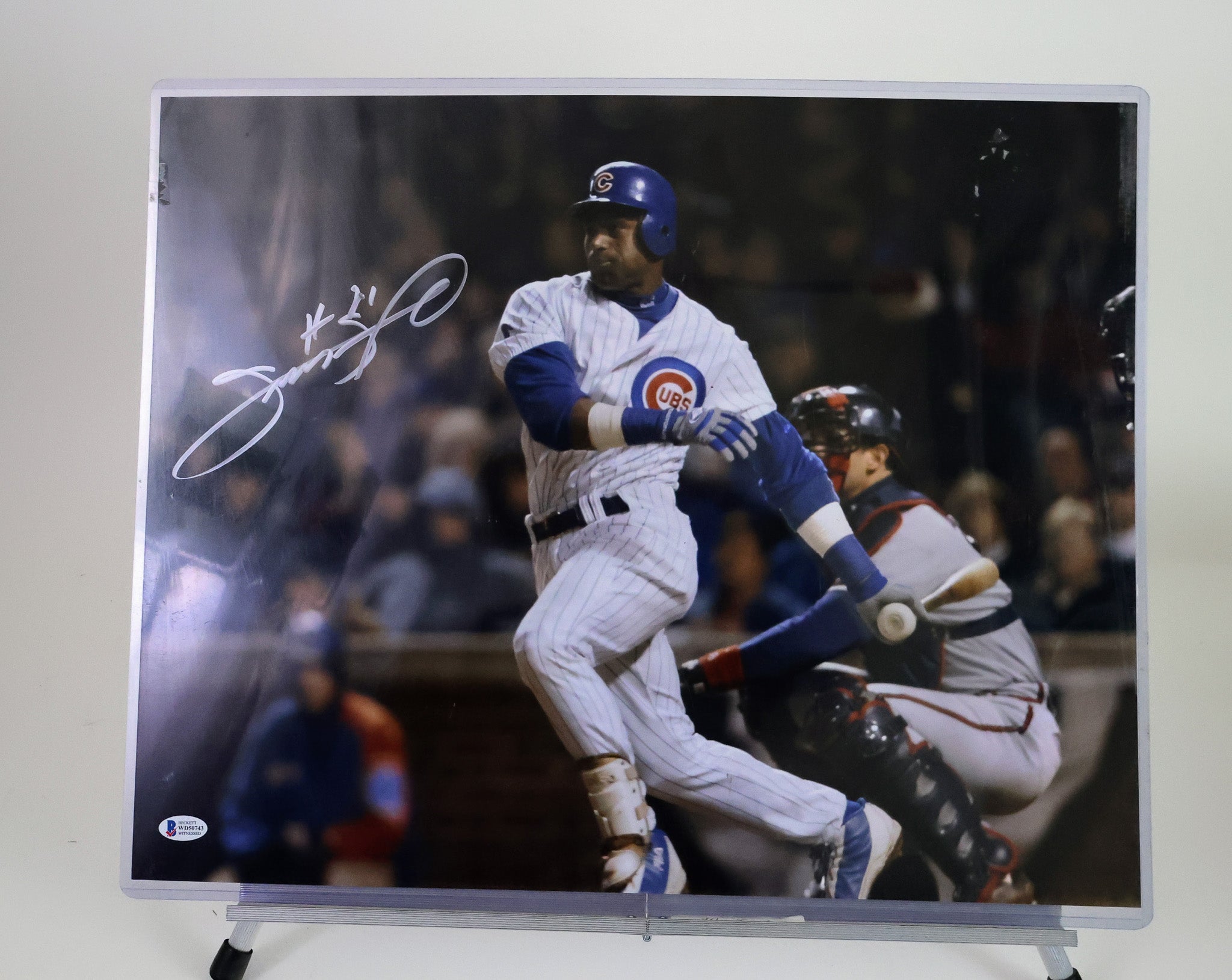 Sammy Sosa Chicago Cubs Autographed 16x20 Photo