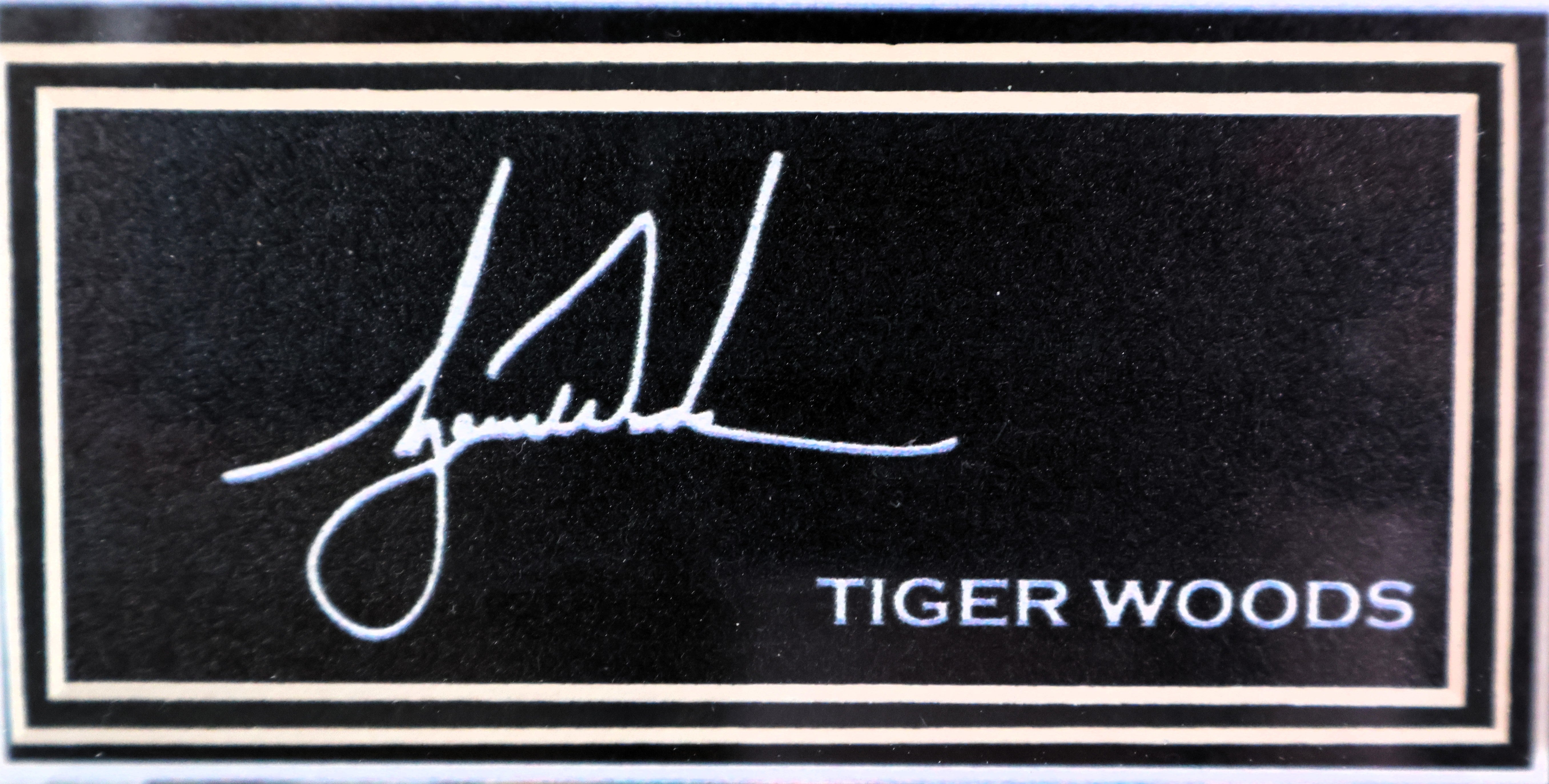 Michael Jordan & Tiger Woods “Legends” Golf Display — Replica Signatures | Deluxe Frame