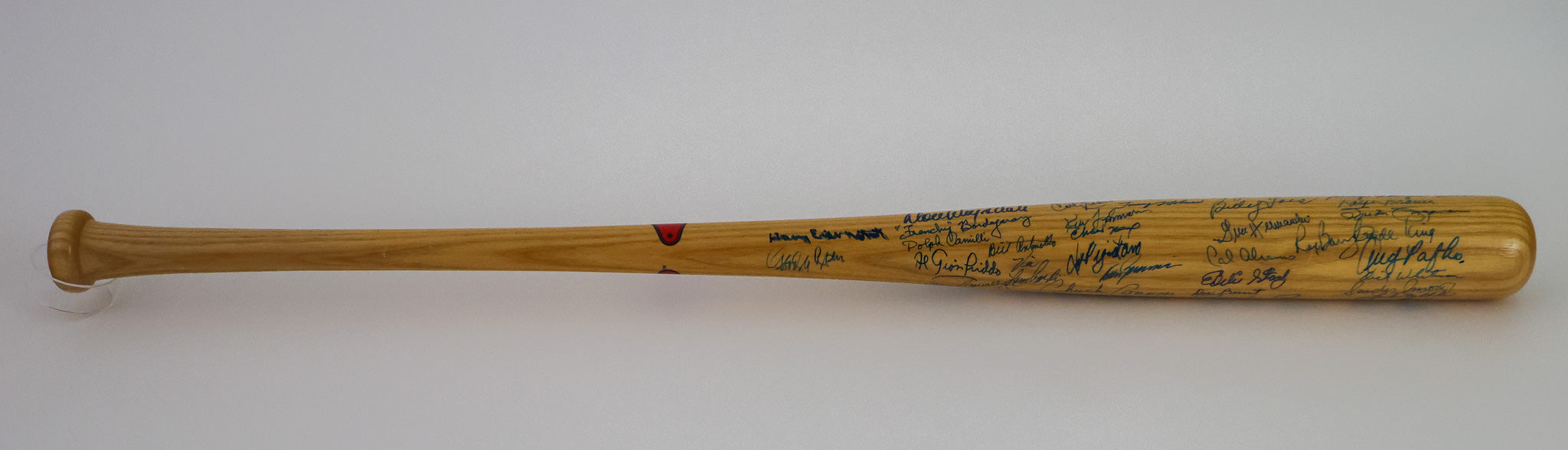 Brooklyn Dodgers Legends 47 Signed Bat with James Spence Letter