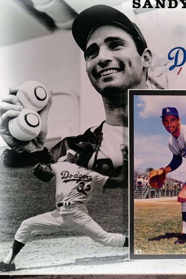 Sandy Koufax Autographed 8x10 Photo With Lighted 3D Frame JSA COA - Latitude Sports Marketing