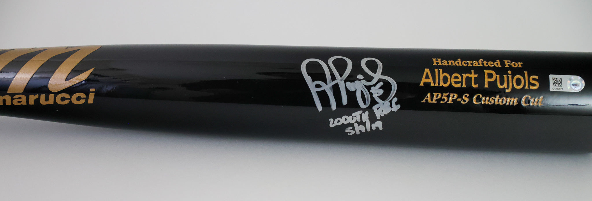 Albert Pujols Autographed "2000th RBI 5/9/19" Inscription (Fanatics Hologram)