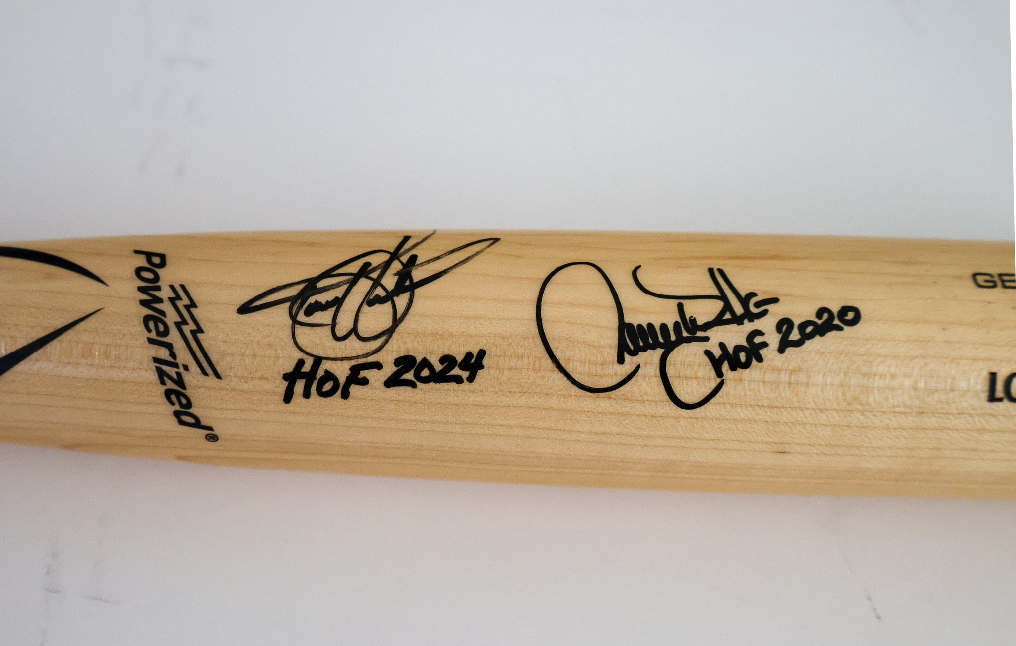 Todd Helton "HOF 2024" & Larry Walker "HOF 2020" Signed Louisville Slugger Baseball Bat (Tristar COA)