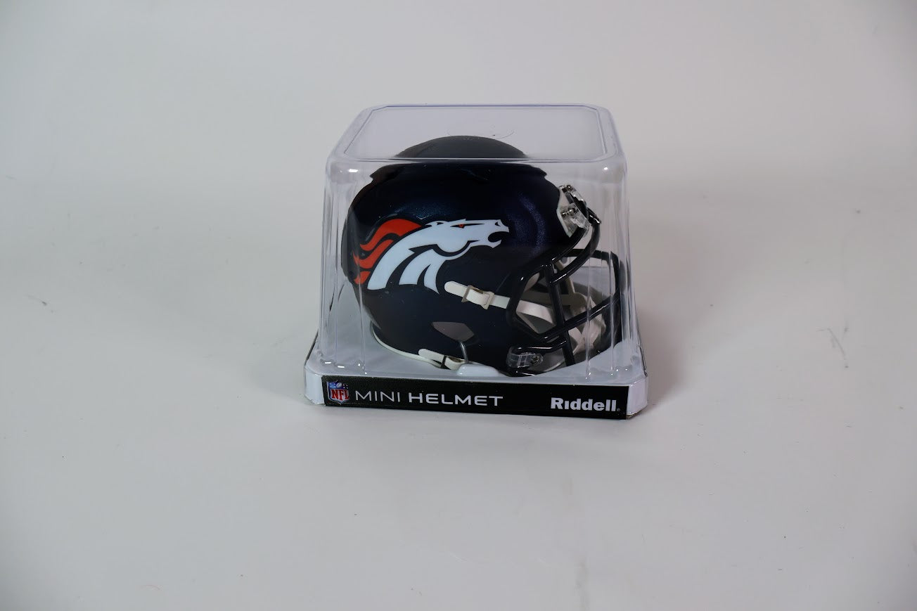 Denver Broncos Unsigned Riddell 24-25 Mini Helmet