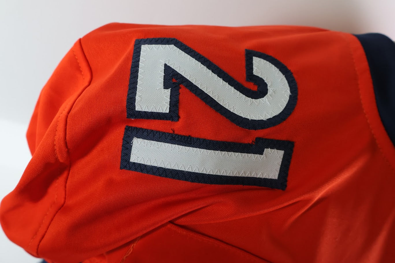 Aqib Talib Autographed Denver Broncos Custom Orange Jersey w/ No Fly Zone Inscription Beckett COA