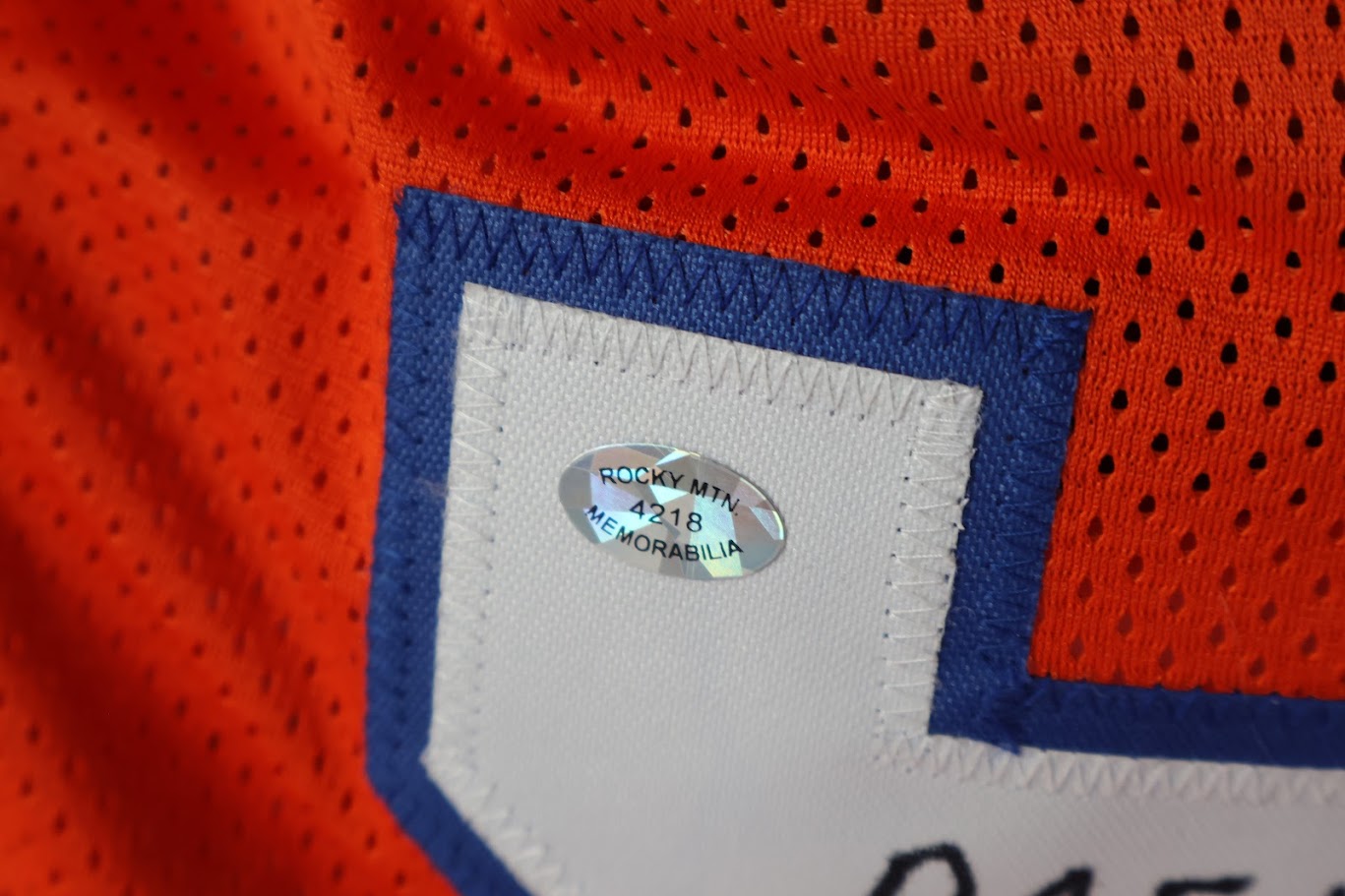 Randy Gradishar Autographed Denver Broncos Custom Orange Jersey w/ 2 Inscriptions RMM COA