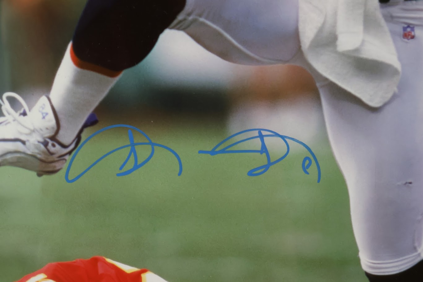 Shannon Sharpe Autographed 16x20 Photo Deluxe Framed Beckett COA