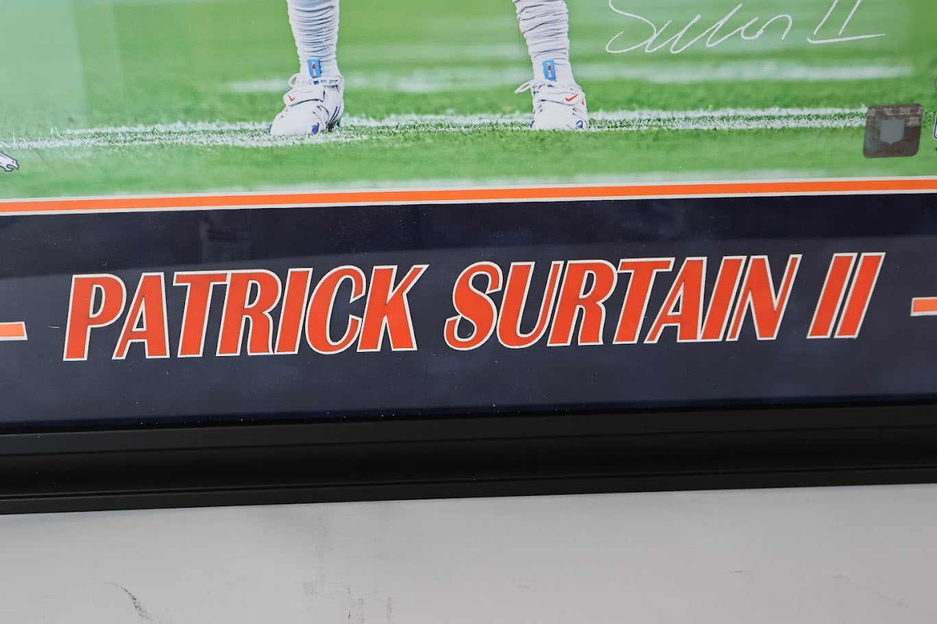 Patrick Surtain II Autographed 16x20 Photo Deluxe Framed Beckett COA
