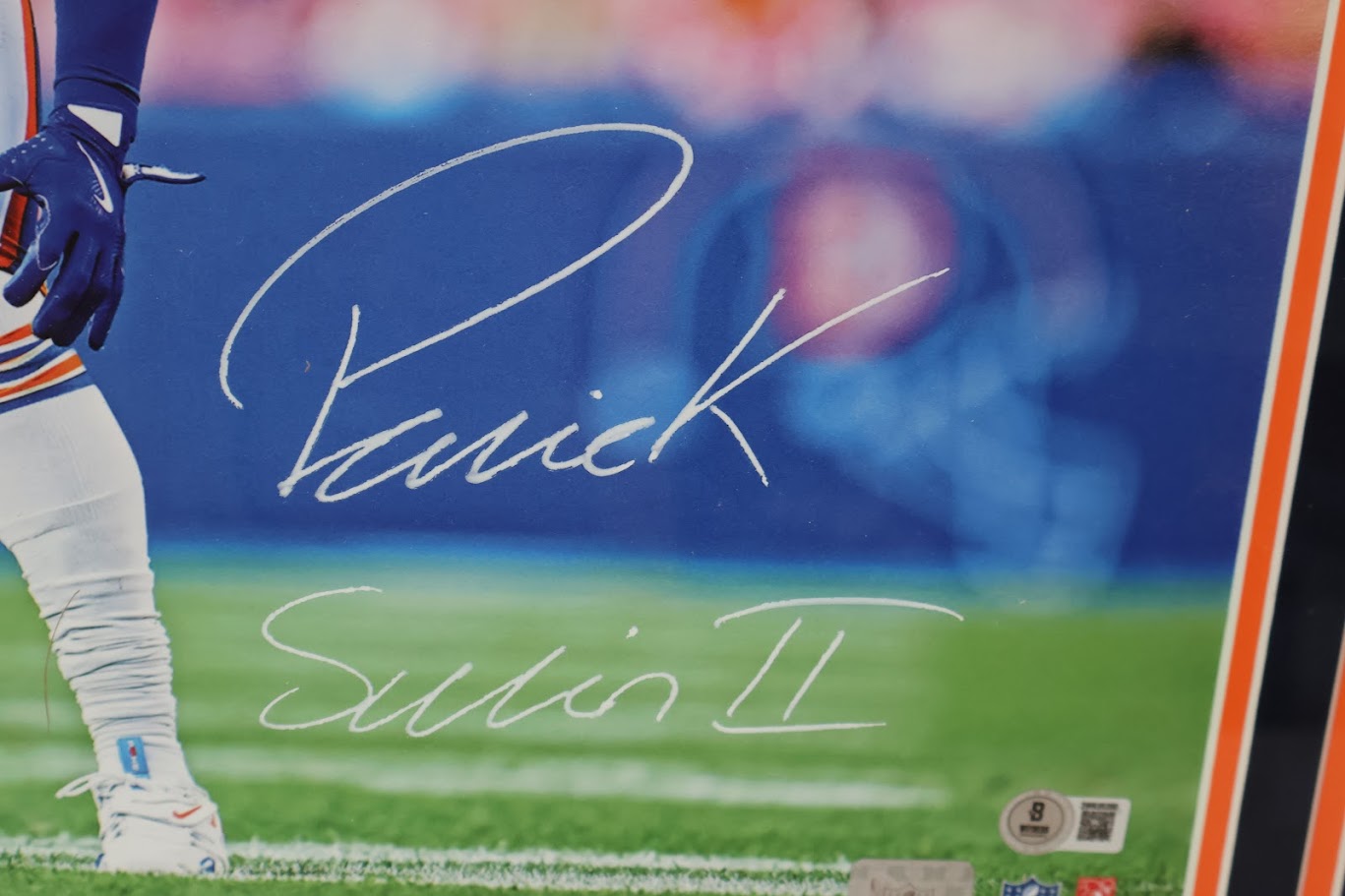 Patrick Surtain II Autographed 16x20 Photo Deluxe Framed Beckett COA