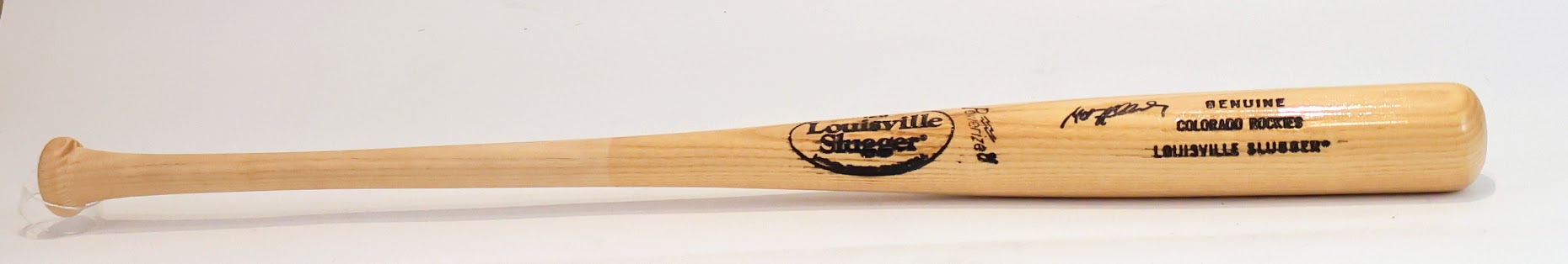 Matt Holliday Colorado Rockies Autographed Baseball Bat