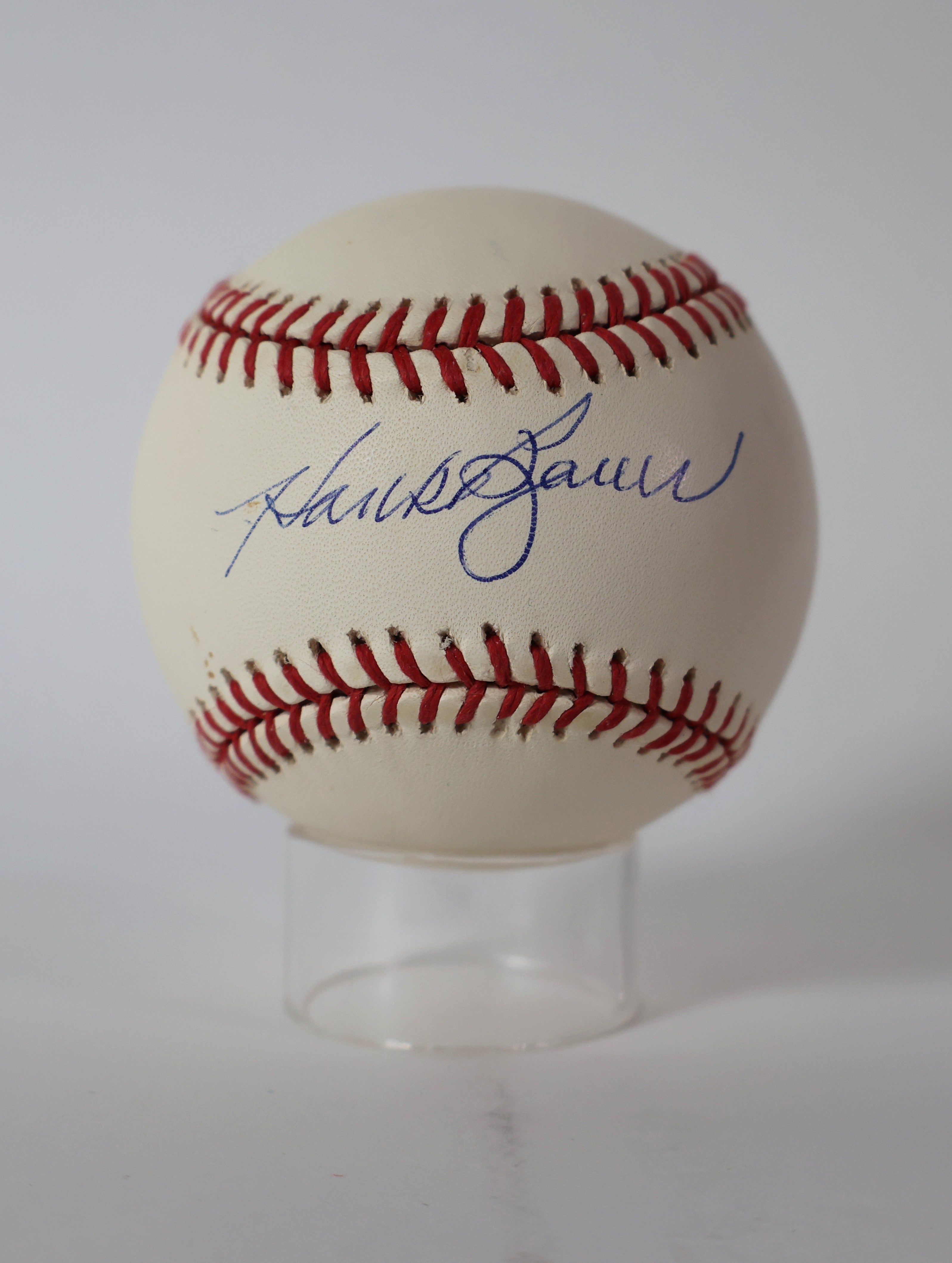 Hank Bauer Autographed Official American League Baseball JSA COA