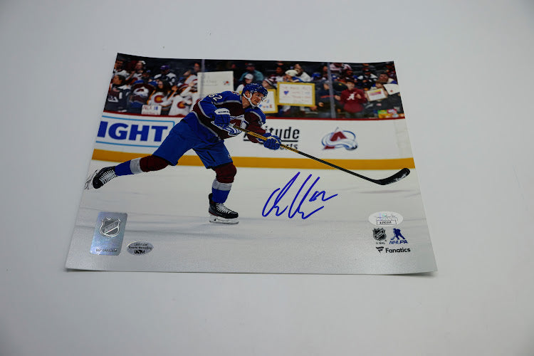 Artturi Lehkonen Signed Colorado Avalanche 8x10 Action Photo - Burgundy Jersey JSA Authenticated