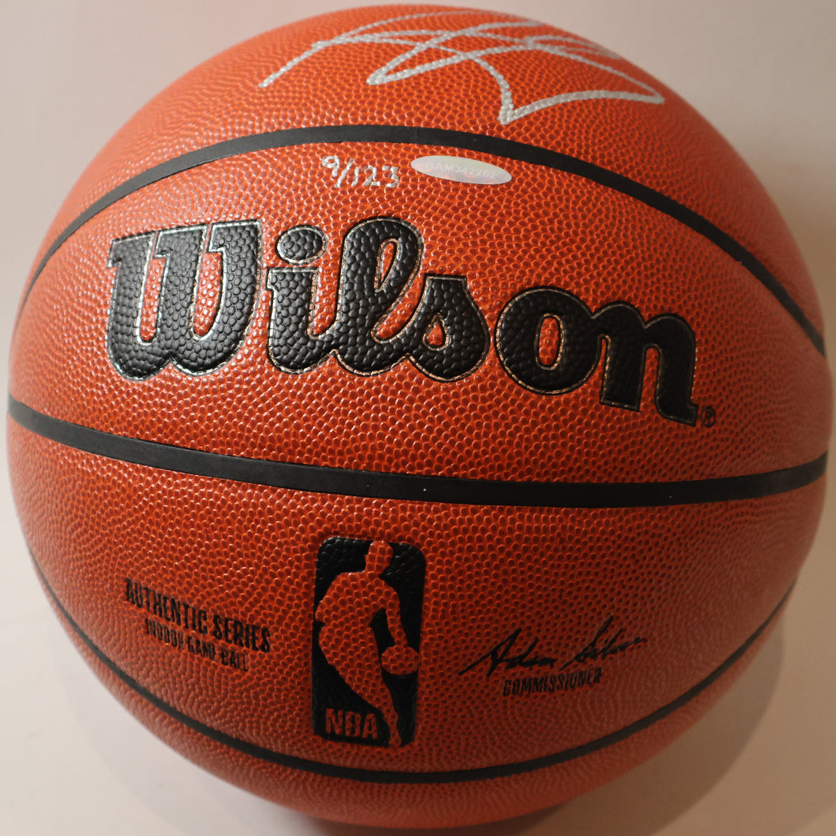 Aaron Gordon Autographed Wilson Basketball with "NBA Champ 2023" Inscription - Upper Deck COA
