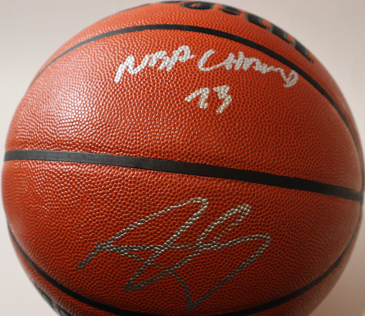 Aaron Gordon Autographed Wilson Basketball with "NBA Champ 2023" Inscription - Upper Deck COA