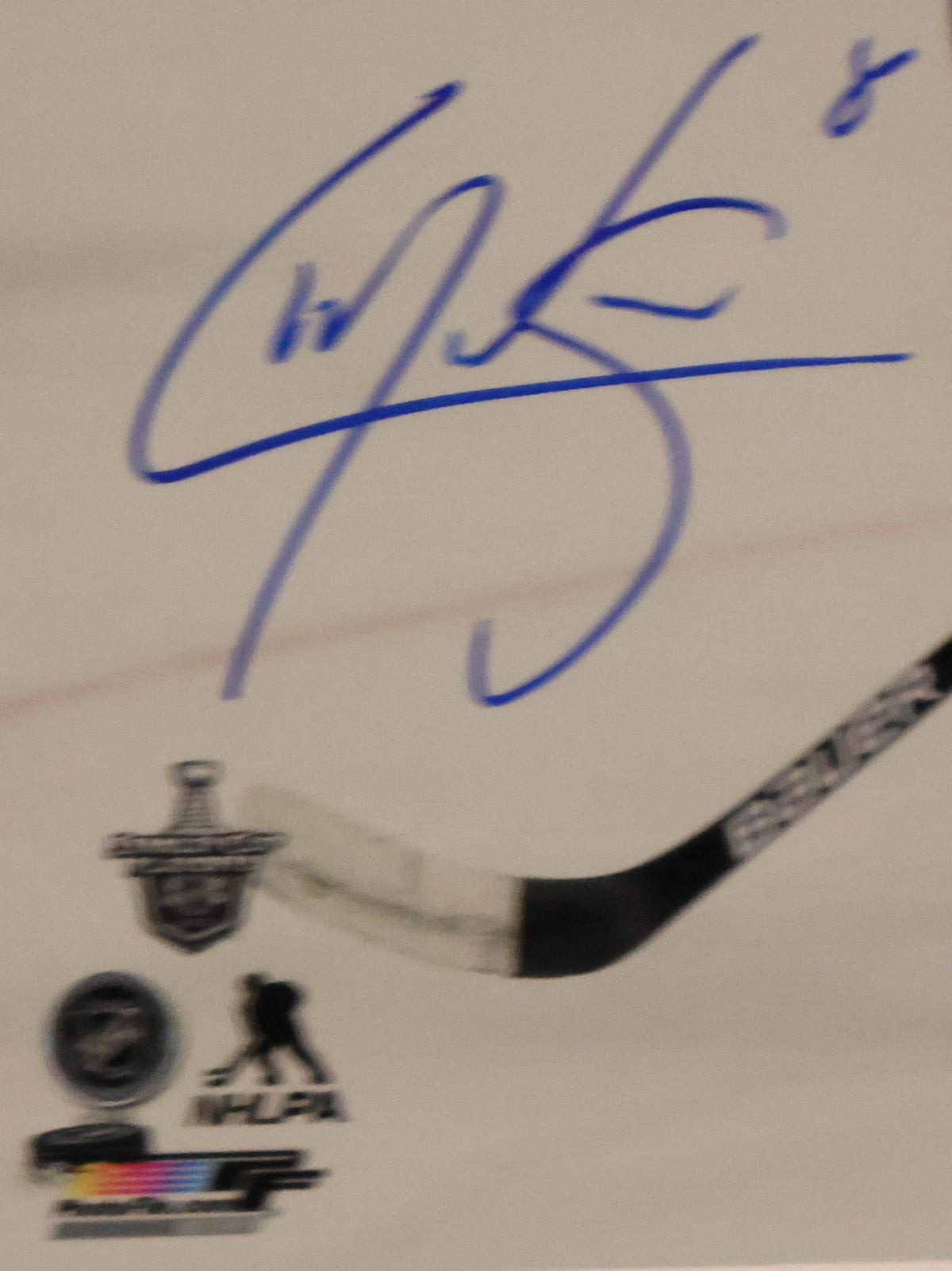 Cale Makar 10x8 Autographed Photo Framed - JSA COA