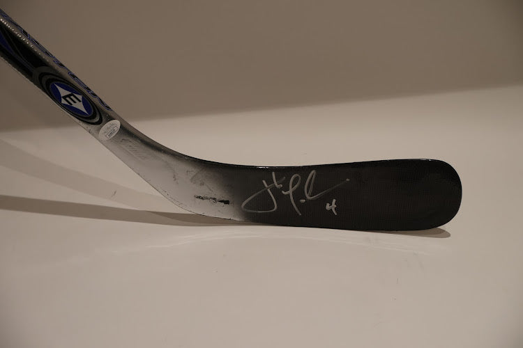 John Michael-Liles Easton Synergy Signed Hockey Stick (JSA COA)