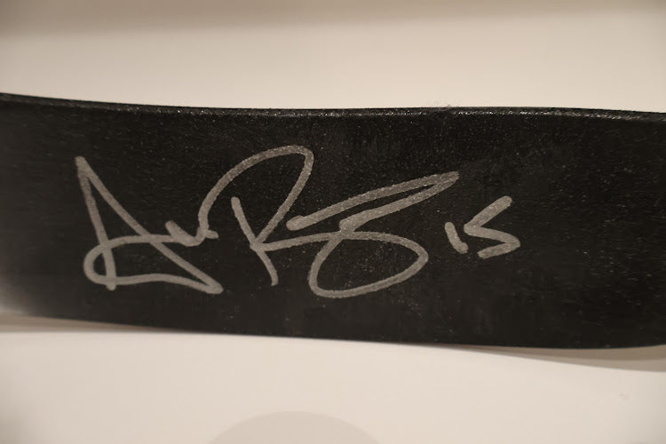 Andrew Brunette Easton Synergy Signed Hockey Stick (JSA COA)