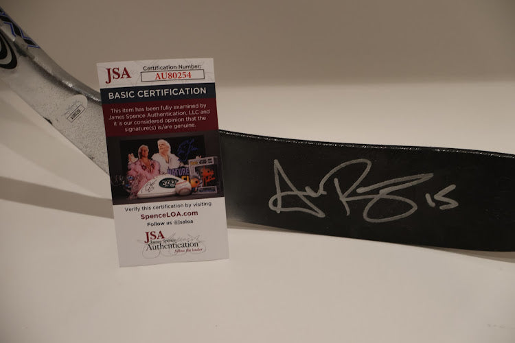 Andrew Brunette Easton Synergy Signed Hockey Stick (JSA COA)