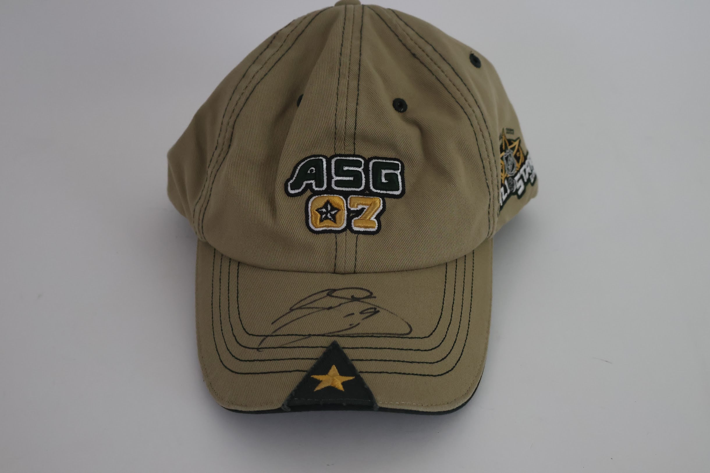 Joe Sakic Autographed 2007 NHL All Star Game Hat JSA COA