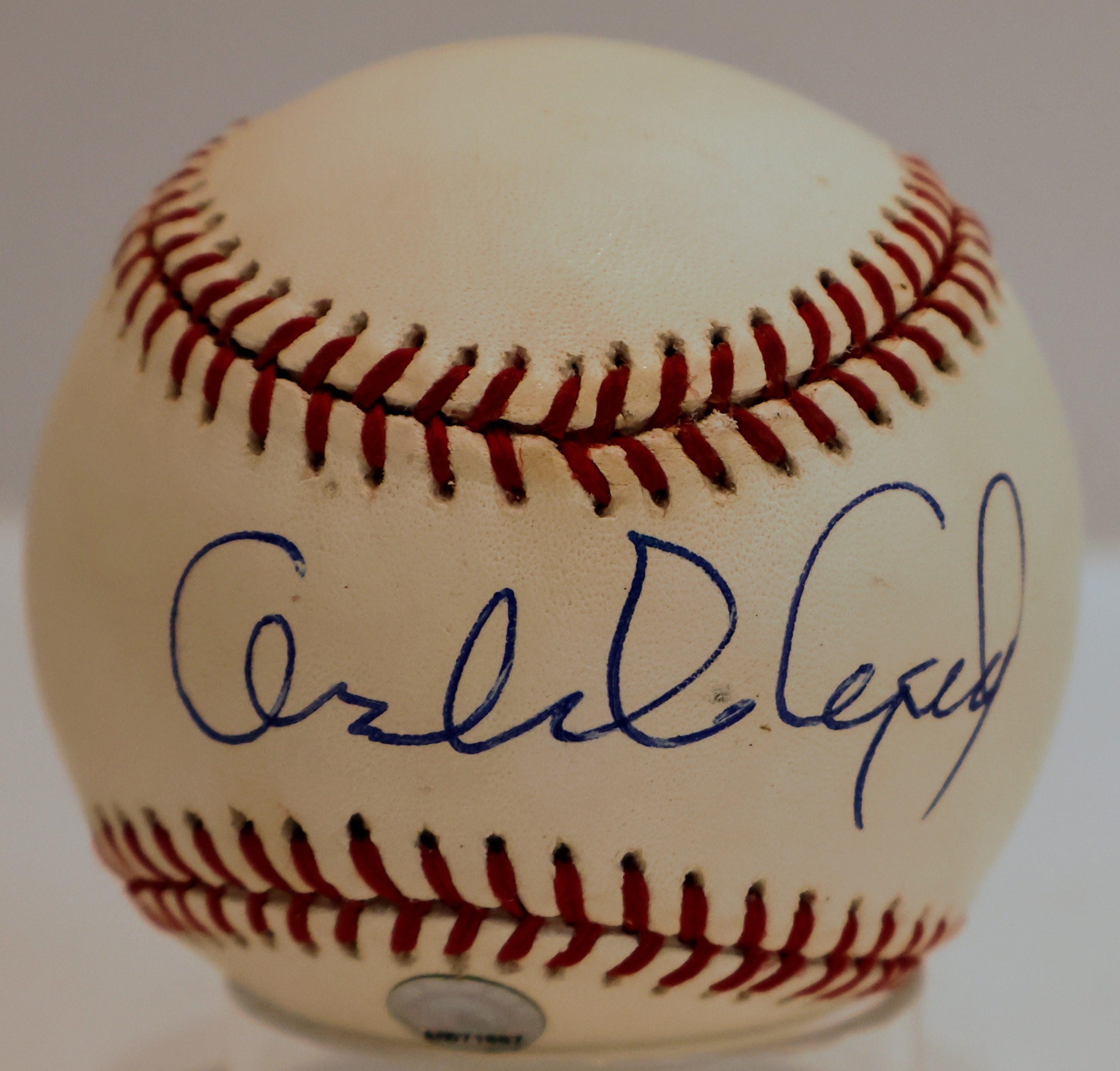 Orlando Cepeda Autographed Baseball MLB COA - Latitude Sports Marketing