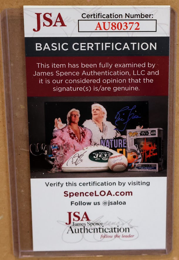 Joe Sakic Night Autographed Ticket Display with Photo & Engraved Plaque - JSA Certified