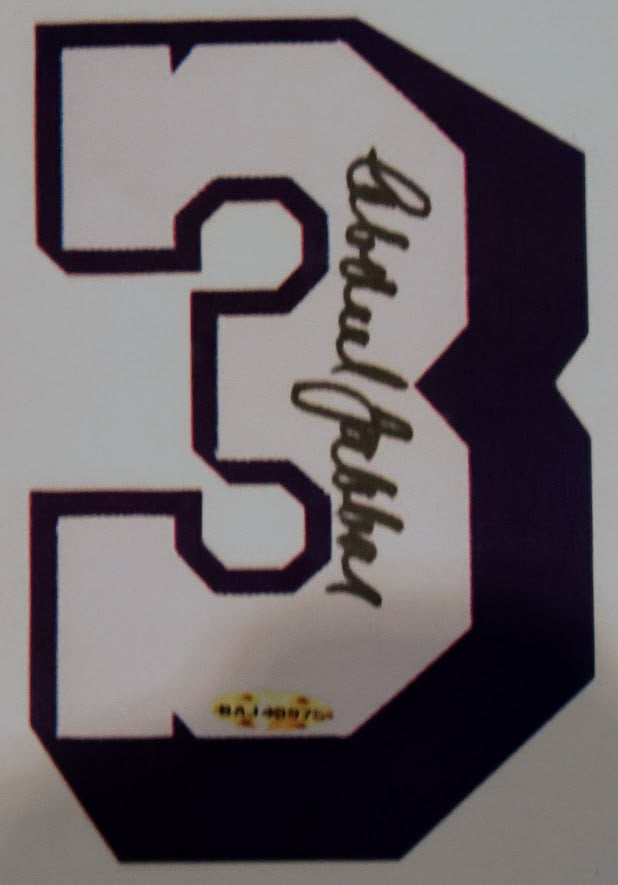 Kareem Abdul-Jabbar Autographed Number Framed Champs Collage LE-133 UDA COA