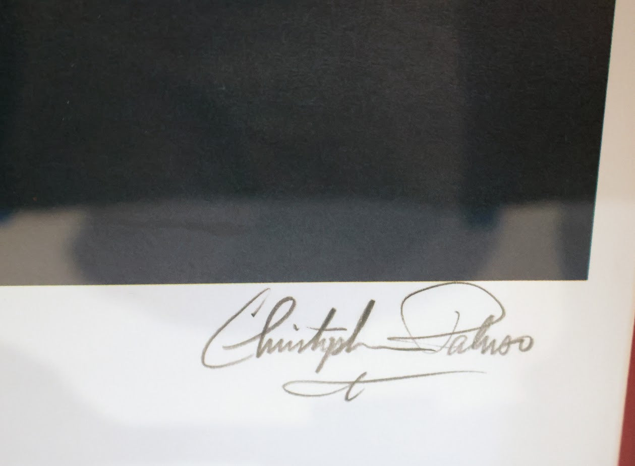 Muhammad Ali Autographed 32x26 Framed Photo - PSA/DNA LOA & Sports Memorabilia COA