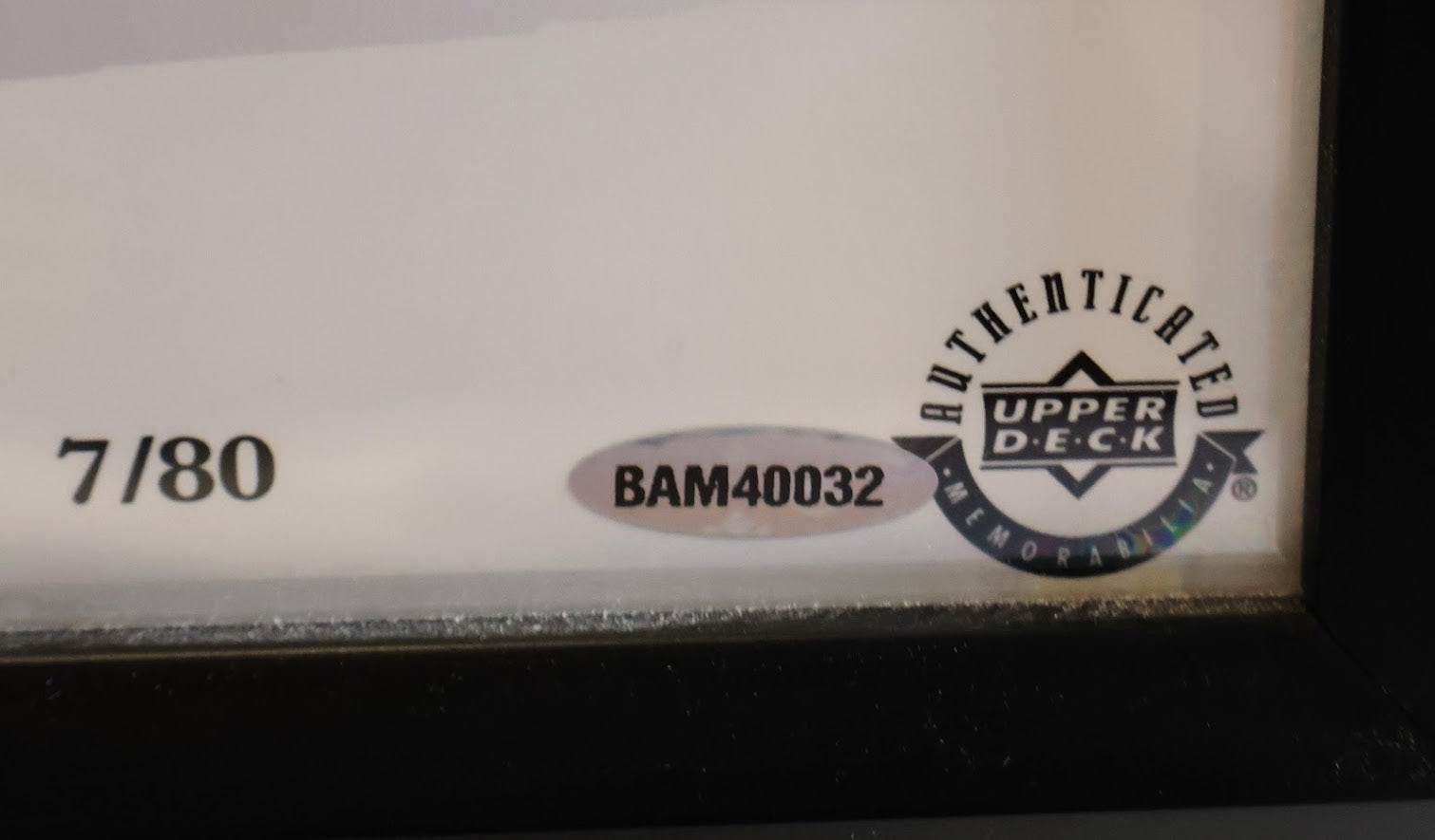 Tiger Woods Autographed 80th Career win & Tour Championship Framed Photo Collage - Upper Deck & Fanatics COAs