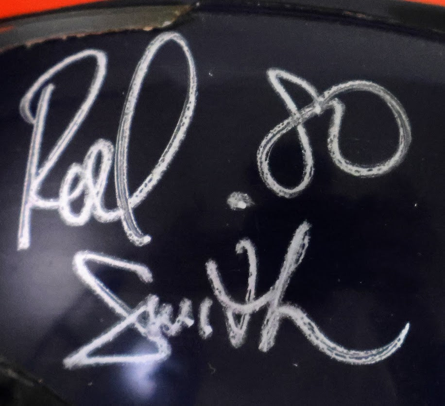 Rod Smith Autographed Denver Broncos Mini Helmet