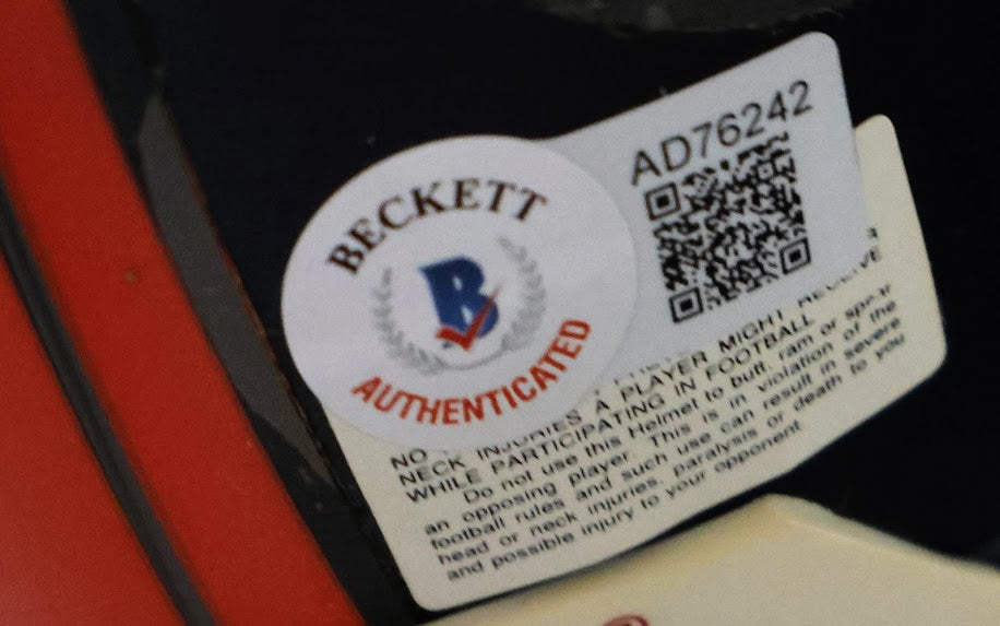 Rod Smith Autographed Denver Broncos Mini Helmet