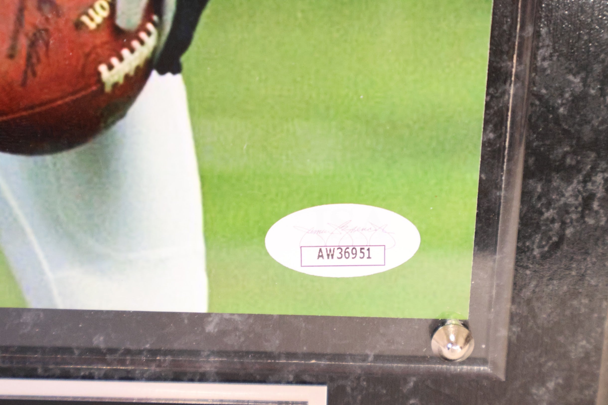 Dennis Smith Autographed 8x10 White Jersey Photo w/ Plaque JSA COA