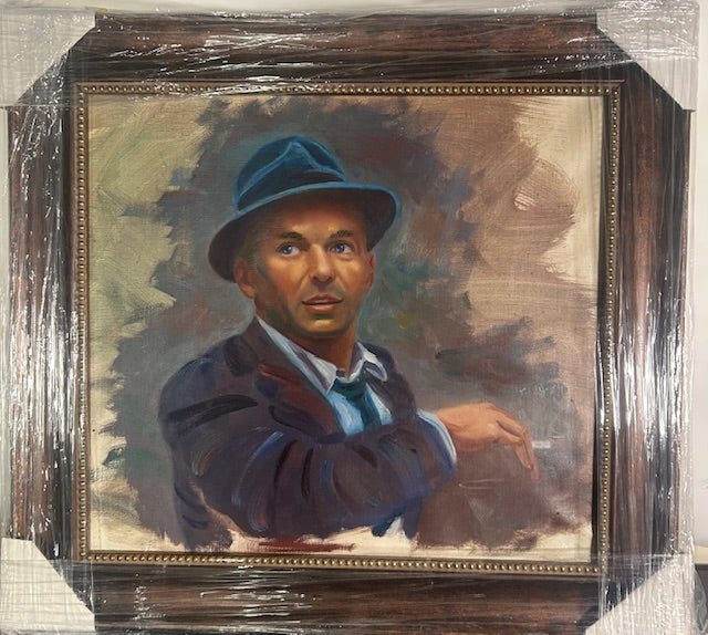 Frank Sinatra Art Piece Framed