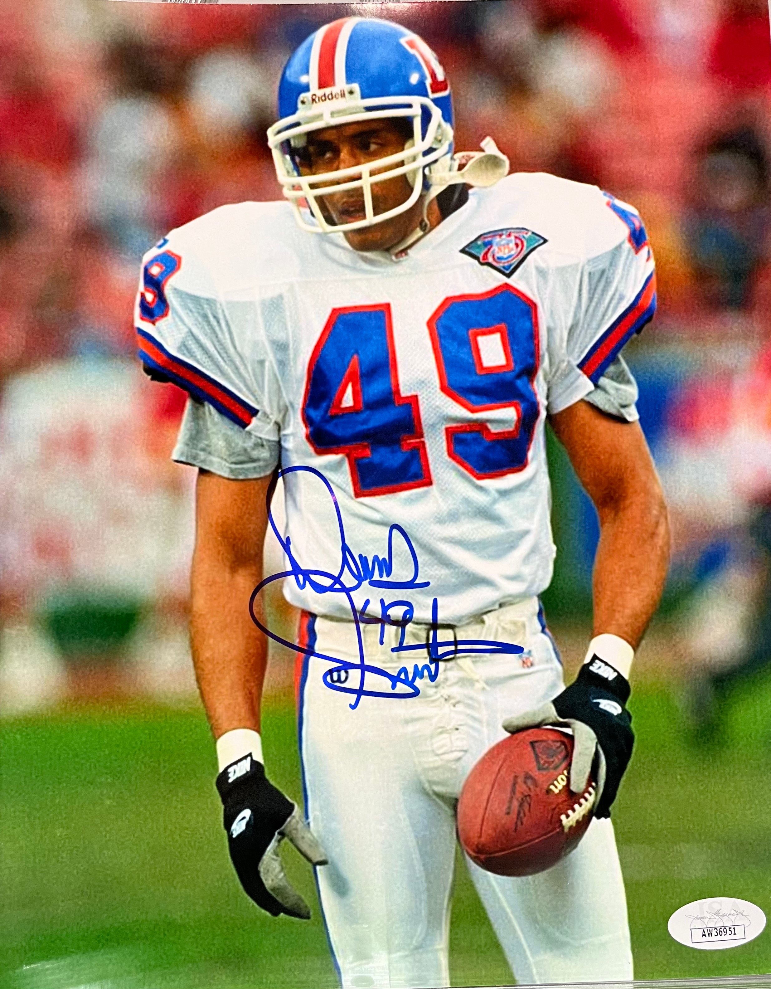 Dennis Smith Autographed Denver Broncos 8x10 photo JSA COA
