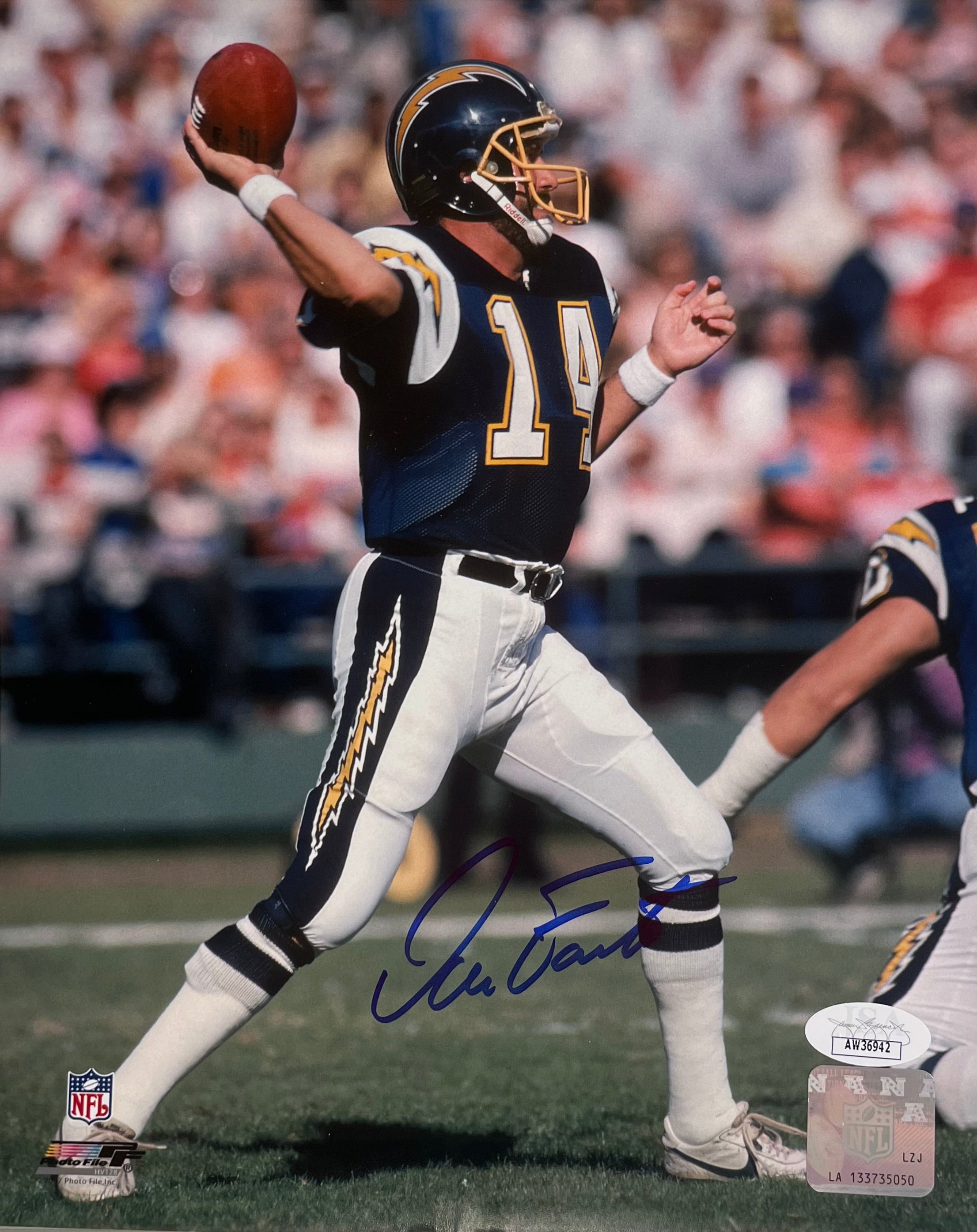 Dan Fouts Autographed 8x10 Photo