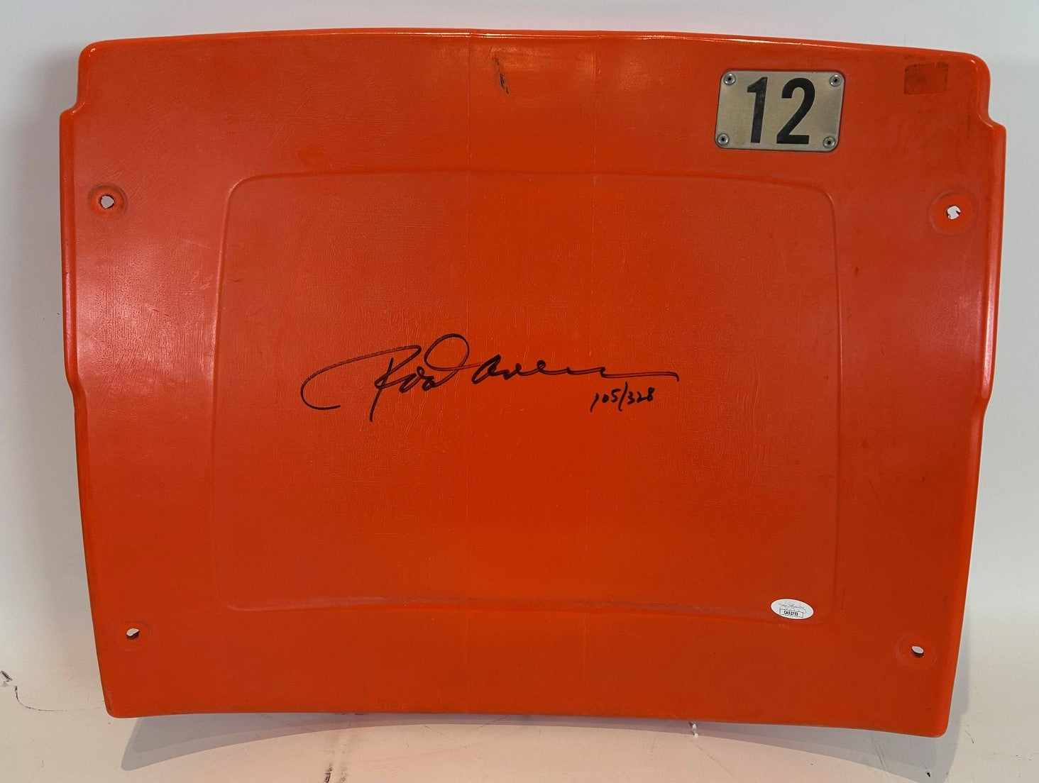 Rod Carew Signed Anaheim Angels Stadium Seatback Limited #105 of 238 JSA COA