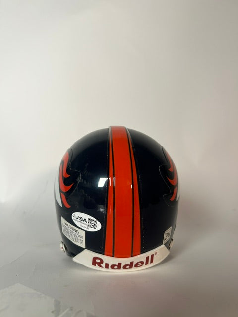 Ed McCaffrey Denver Broncos Autographed Mini Helmet – JSA COA