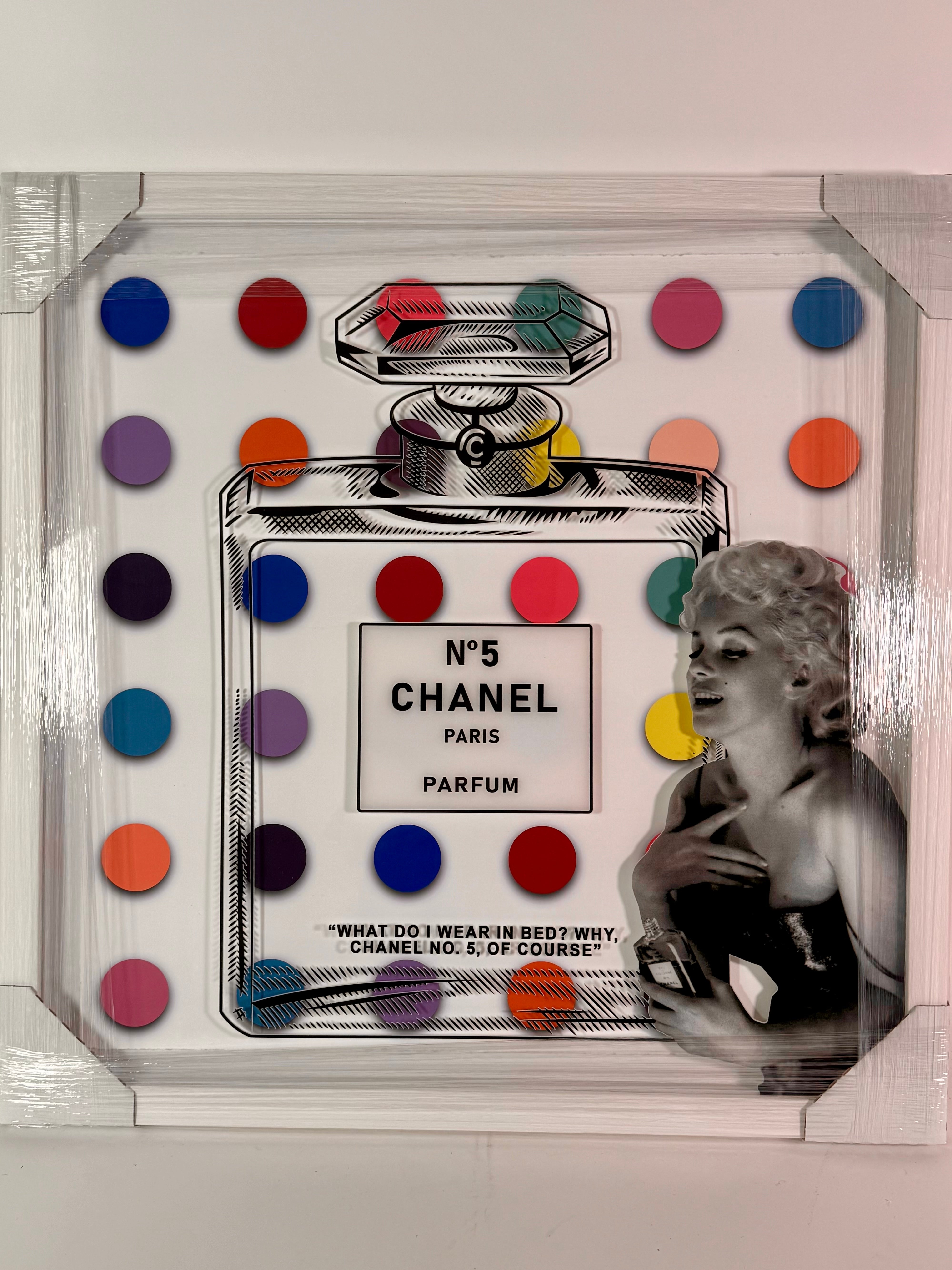 Marilyn Monroe Chanel Pop Art with deluxe frame (Charity) - Latitude Sports Marketing