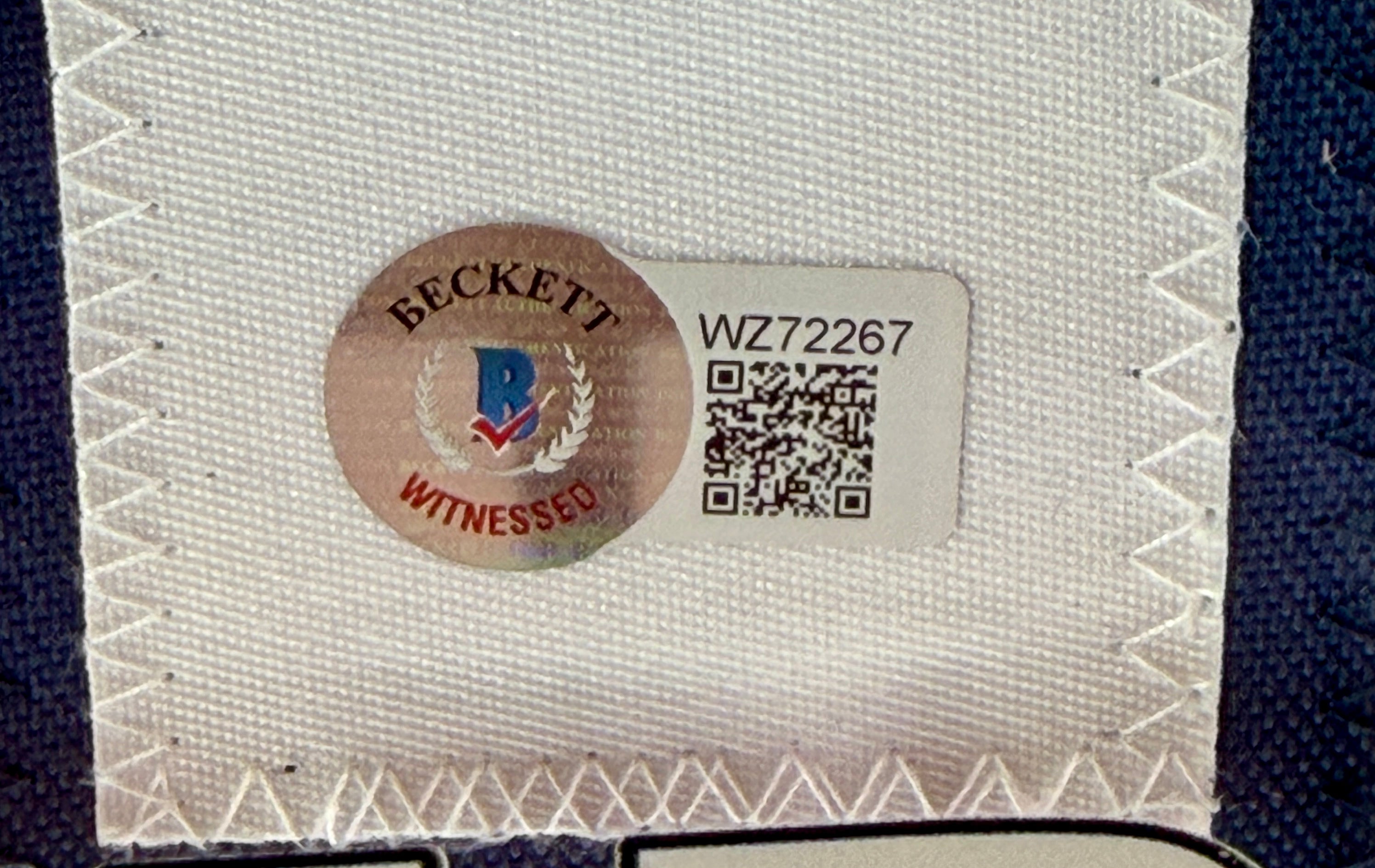 Courtland Sutton Autographed Custom Orange Broncos Jersey in LED Shadowbox BAS COA