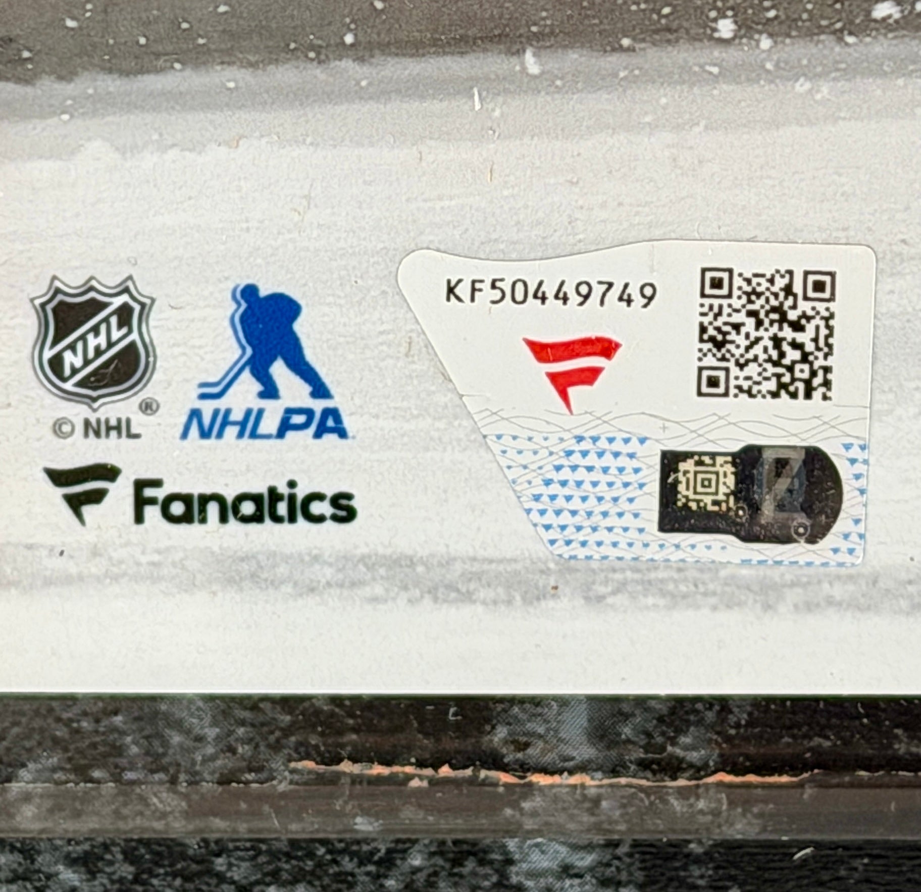 Nathan MacKinnon Autographed 8x10 Photo with Plaque - Fanatics COA