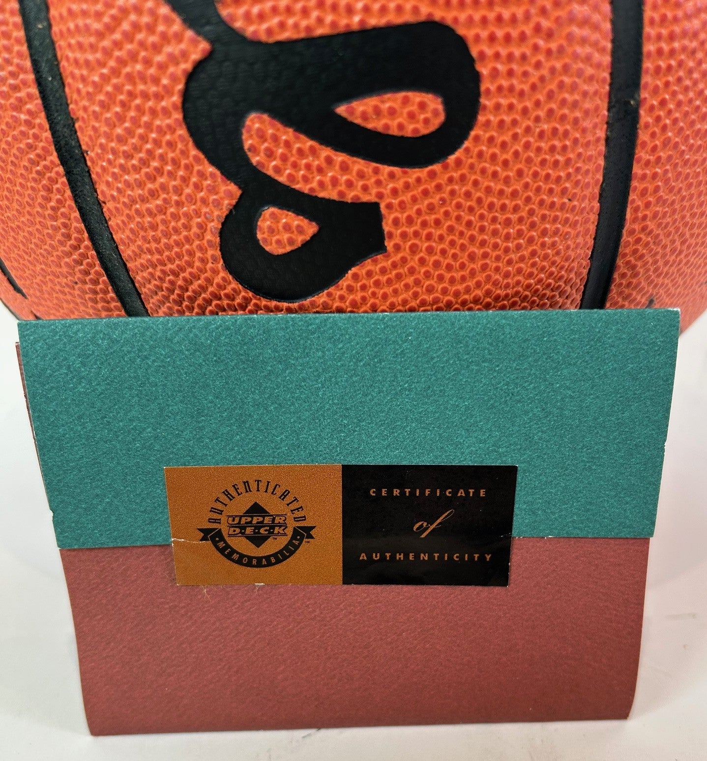 Autographed UDA Michael Jordan "Comeback" Wilson Jet Basketball Upper Deck/Fanatics COA