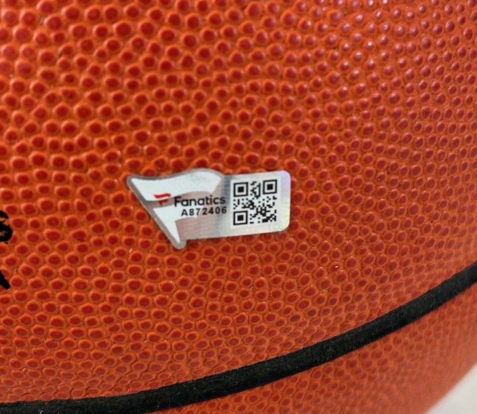 Autographed UDA Michael Jordan "Comeback" Wilson Jet Basketball Upper Deck/Fanatics COA