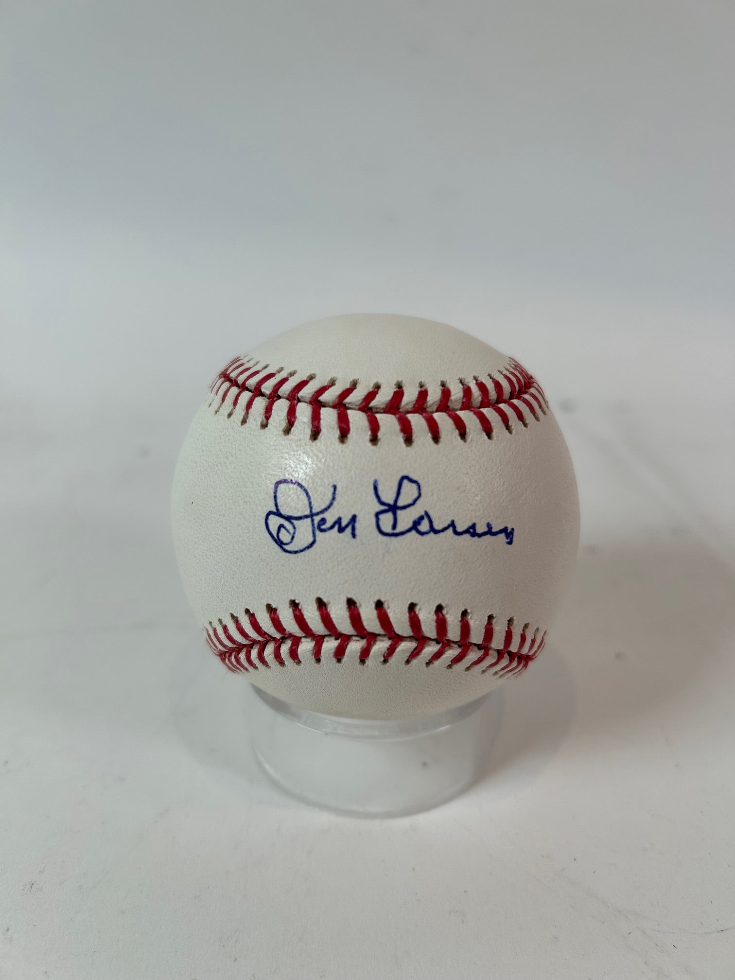 Don Larsen Autographed Rawlings Official Major League Baseball JSA COA