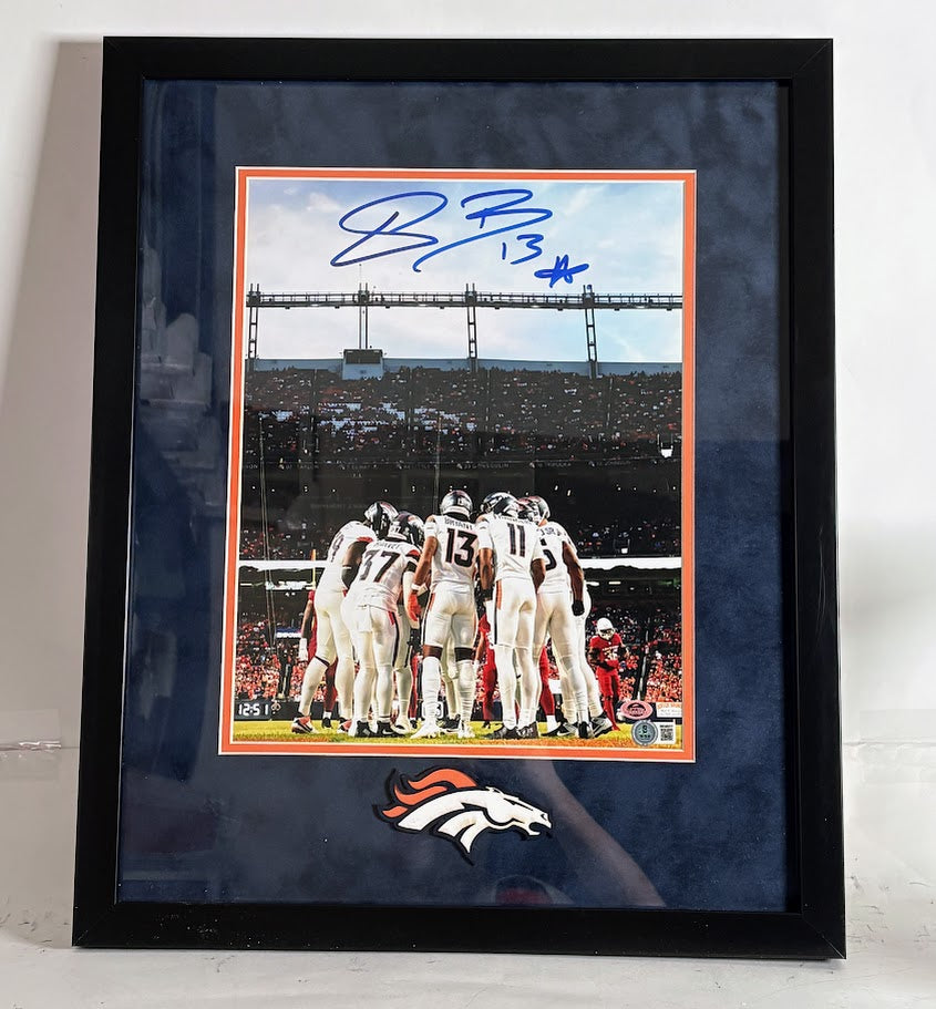 Pat Bryant Autographed 11x14 Photo Deluxe Framed Beckett COA