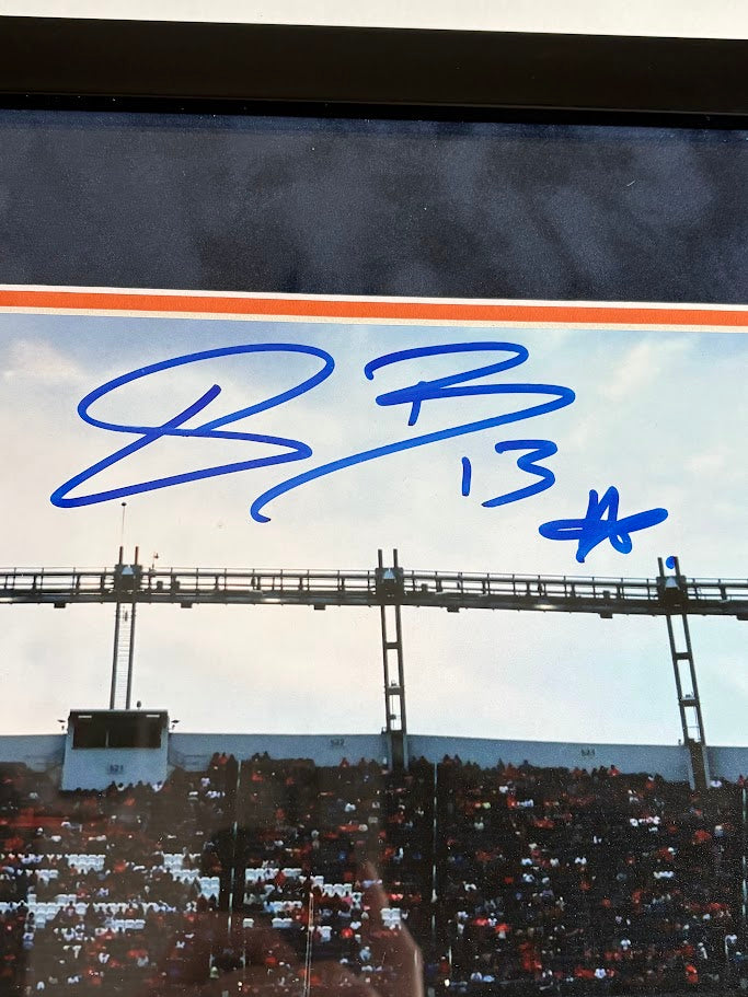 Pat Bryant Autographed 11x14 Photo Deluxe Framed Beckett COA