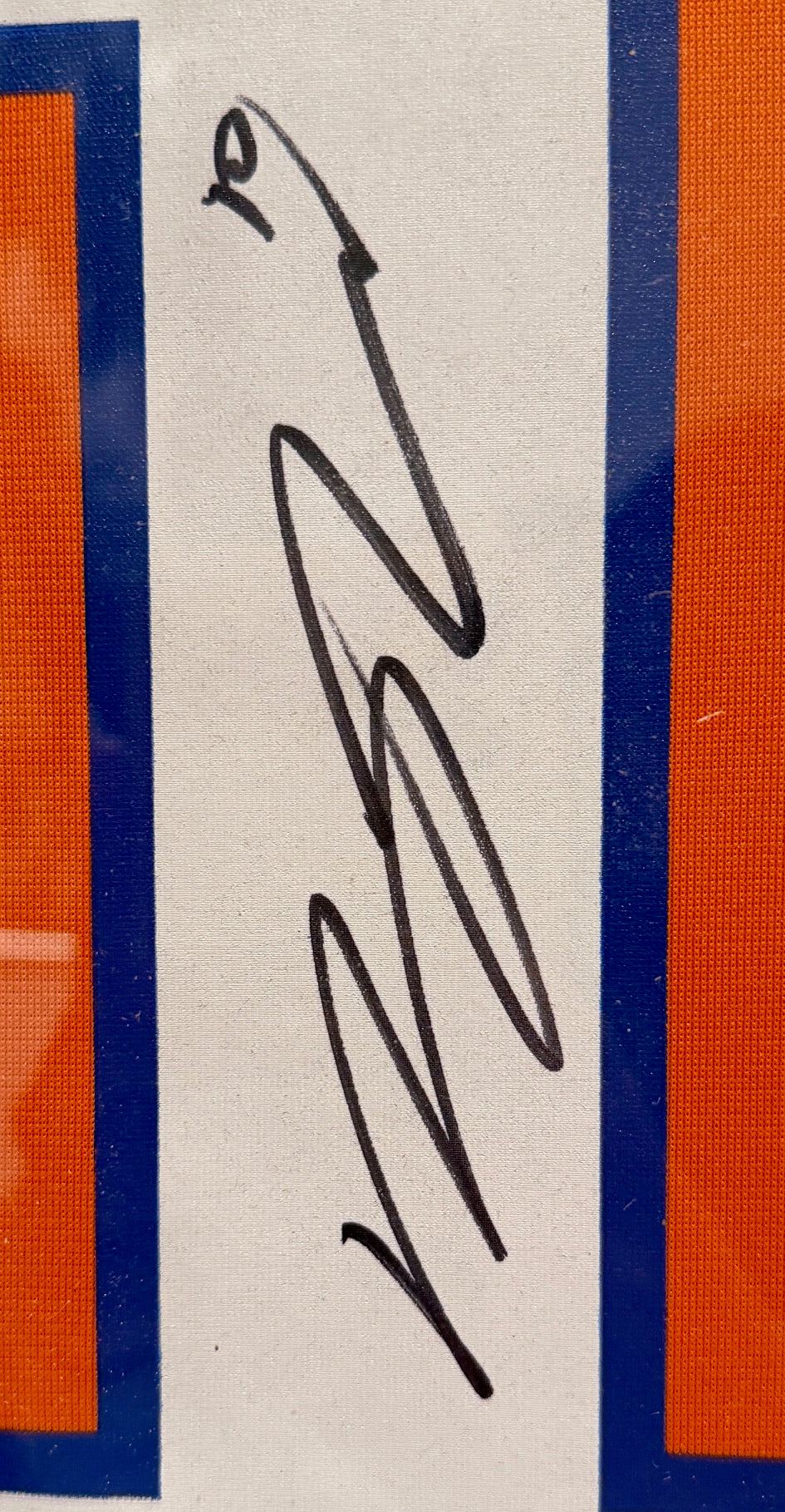 Bo Nix Denver Broncos Autographed Jersey w/ Inscription and 2 8x10 Photos in Deluxe Frame Beckett COA