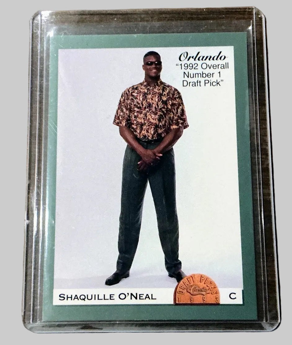 Shaquille O'Neal 1993 Classic Draft Picks Draft Day Limited Edition #/9900 — Orlando Magic